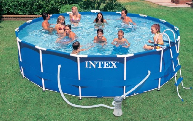 15 ft x 42 in Metal Frame Pool Set